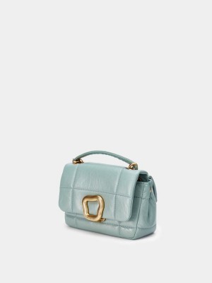 Women's Songmont Chocolate Mini Bags Blue | BRB1981UO