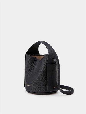 Women's Songmont Drippy Bucket Bags Black | CMI148SS