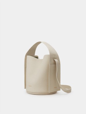 Women's Songmont Drippy Bucket Bags White | JBW1743XB