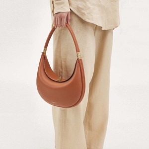 Women's Songmont Luna Bags Brown | JSS6037BI