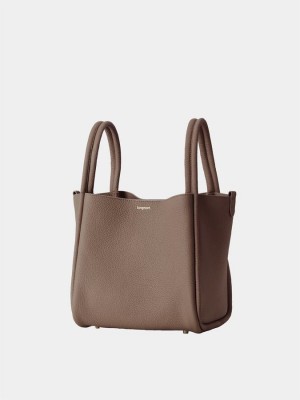 Women's Songmont Song Large Bags Grey Brown | MVI2295OO