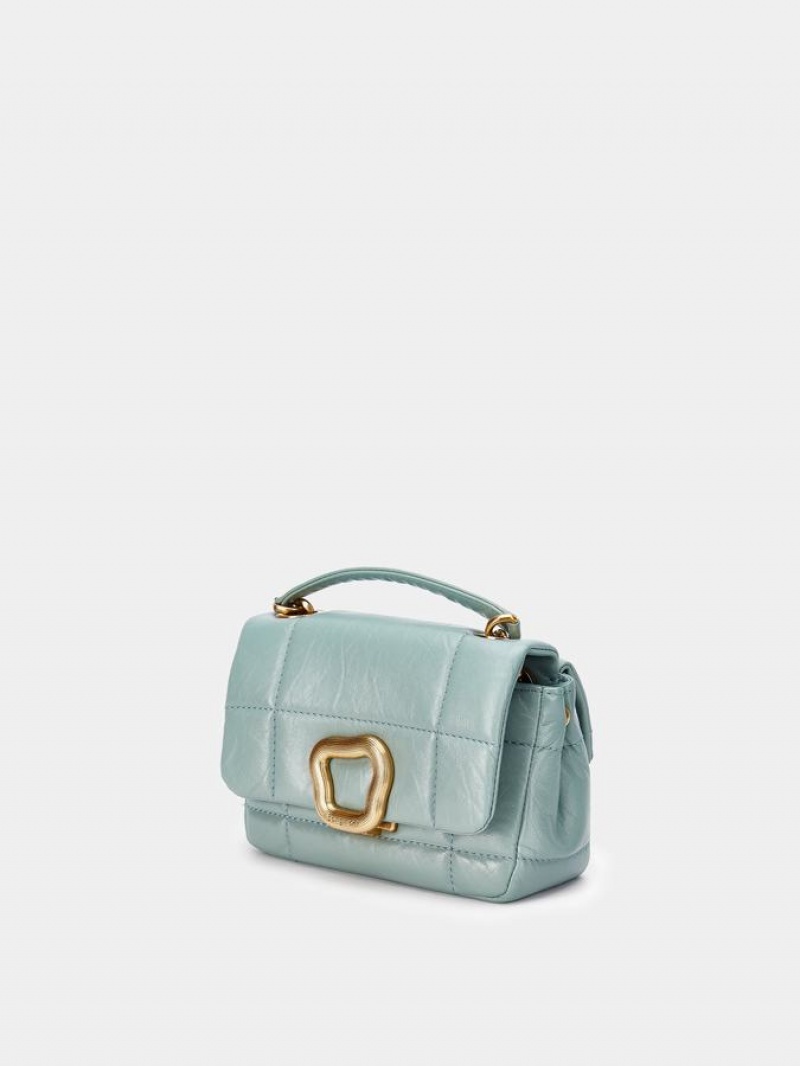 Women\'s Songmont Chocolate Mini Bags Blue | BRB1981UO