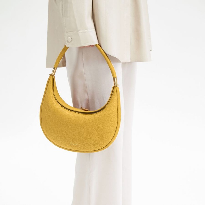 Women's Songmont Luna Bags Yellow | IFZ844ML