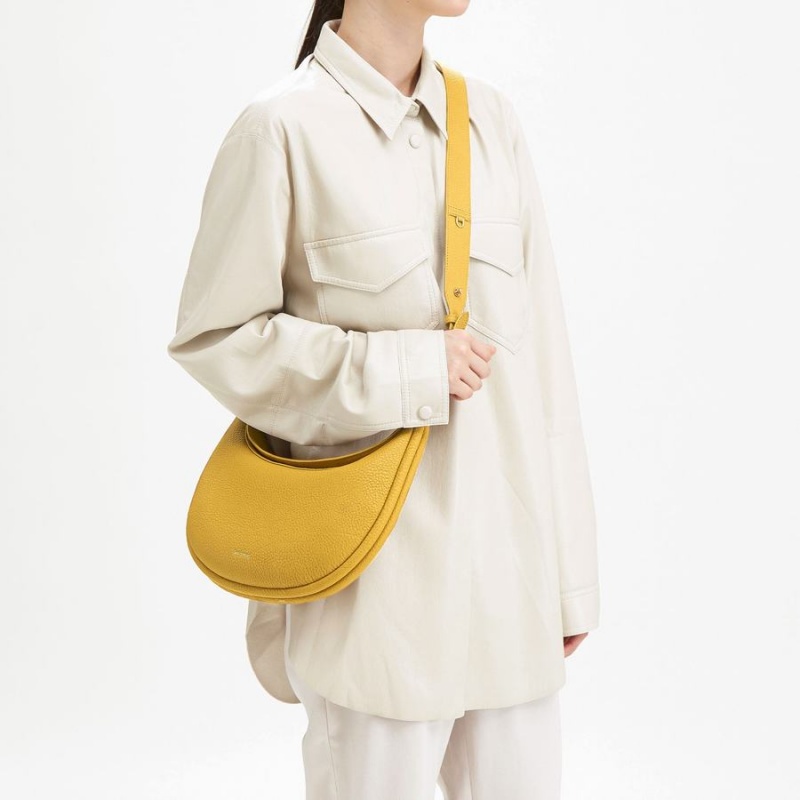 Women's Songmont Luna Bags Yellow | IFZ844ML