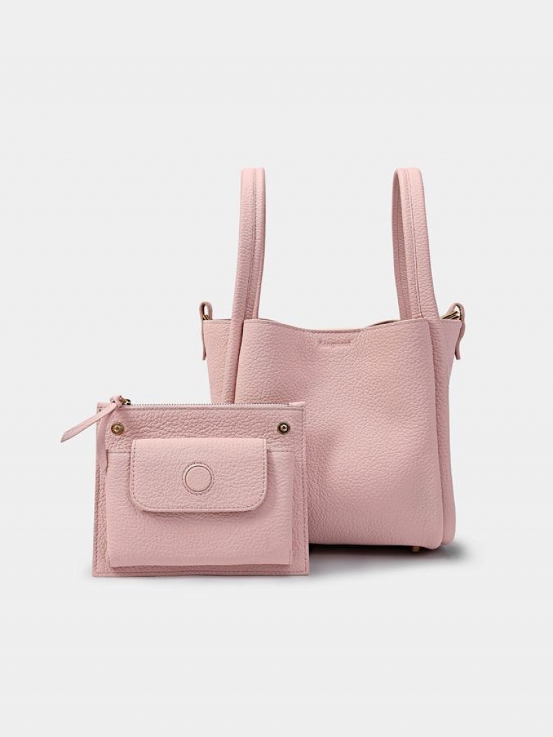 Women's Songmont Song Medium Bags Pink | UXQ5444ZR