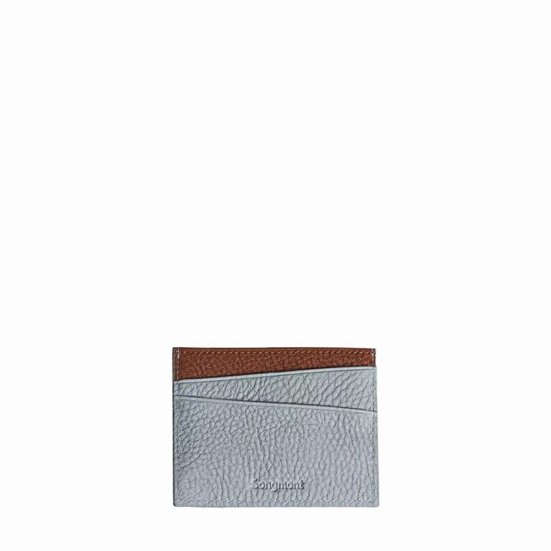 Women\'s Songmont The Card Holder Blue | GRN5942KR